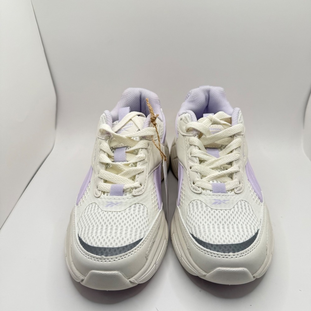 Reebok Chaos Running Girls Shoes Natural Light Purple AR30303S-CCI Size 4 NEW - Picture 4 of 10